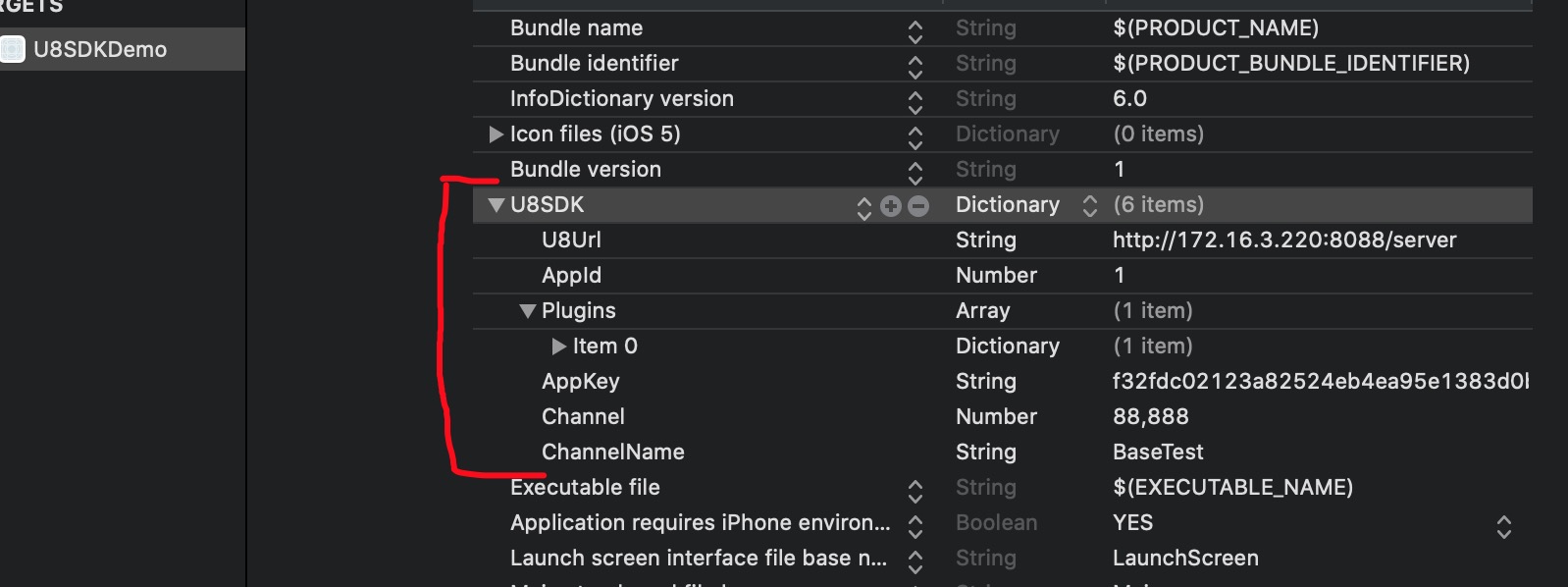 iOS info plist 配置